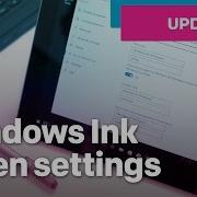 Windows Ink Pen Settings On Windows 10 Anniversary Update