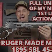 New Unboxing Ruger Made Marlin Sbl 1895 45 70 Lever Action Rifle Full Video Jurassic Park T Rex Gun