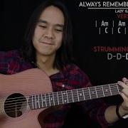 Always Remember Us This Way Guitar Cover Acoustic Lady Gaga Tabs