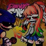 Friday Night Funkin Monika Exe Vs Sonic Exe Too Slow Slower Rewerb