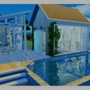 The Sims 4 House Build Tiny Beach Hut House Speed Build 1 Year