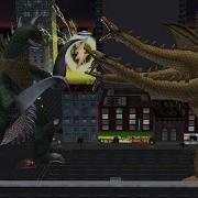 Godzilla Destroy All Monsters Melee King Ghidorah Gamecube