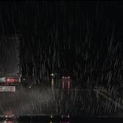 Driving At Night In The Rain