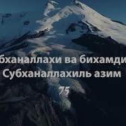 Субахан Аллохи Ва Бихамдихи Нашид