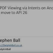 Opening A Pdf Document On Android With Delphi Delphiaball