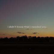 Nightly I Didn T Know That I Needed You