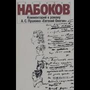 Евгений Онегин В Комментариях В В Набокова