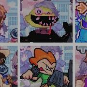 Fnf Roses But Every Turn A Different Skin Mod Is Used