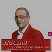 Suite En Mi Deuxieme Livre X Tambourin Alexander Paley