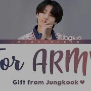 Song For Army Jungkook