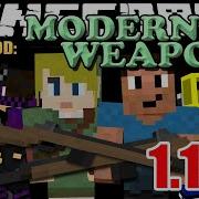 Minecraft Flans Mod Mordern Weapons Pack 1 7 1 0