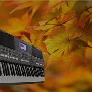 Листья Жёлтые Над Городом Кружатся На Синтезаторе Yamaha Psr S670