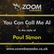 Goldsound Karaoke You Can Call Me Al Karaoke Version In The Style Of Paul Simon