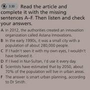English Plus Grade 9 Module 9 Ex 2 P 110
