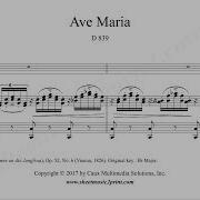 Ave Maria In C Major