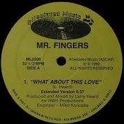 What About This Love Extended Version Mr Fingers Topic