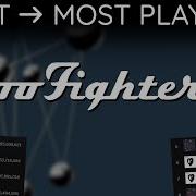 Least Most Songs Fighters Foo