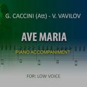 Ave Maria Caccini Baritone Karaoke