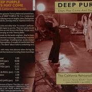 Deep Purple Days May Come And Days May Go 1975 California Rehearsals