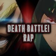 None Like Joshua All Might Vs Might Guy Deathbattle Rap Feat None Like Joshua Cilvanis