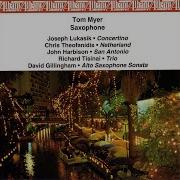 Alto Saxophone Sonata Slowly With Expression Tom Myer
