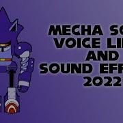 Mecha Sonic Voice Lines And Sound Effects 2021