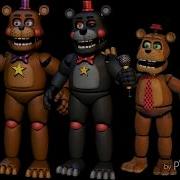 Fnaf 6 Lefty And Ned Bear And Rockstar Freddy