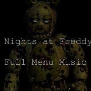 Fnaf 3 Menu Theme Extended