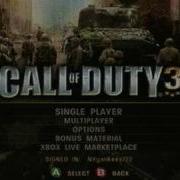 Call Of Duty 3 Music Menu Theme