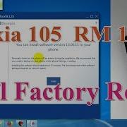 Format Full Factory Nokia 105 Rm 1134 By Nokia Software Recovery Tool