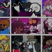 Fnf Heartbass But Different Characters Sing It Everyone Sings