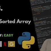 Merge Sorted Array Leet Code 88 Theory Explained Python Code Sai Anish Malla