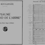 Lili Boulanger Psalm 130 Du Fond De L Abîme 1917