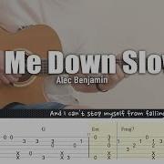 Let Me Down Slowly Alec Benjamin Fingerstyle Guitar Cover Free Tabs