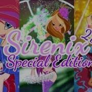 Winx Club 5 Sirenix With Magic Winx Background