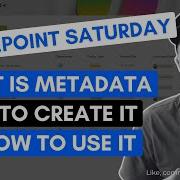 Sharepoint Saturday What Is Metadata And How To Use It Daniel Anderson