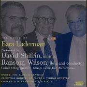 Duetti For Flute And Clarinet Really Fast Mercurial David Shifrin Ransom Wilson