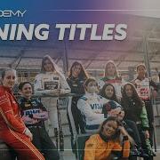 The F1 Academy 2024 Opening Titles F1 Academy