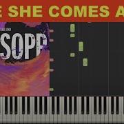 Royksopp Here She Comes Again Cover Karaoke Piano