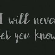 Nightcall Never Let You Know