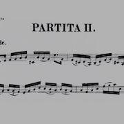 Partita No 2 In D Minor Bwv 1004 Giga Narimichi Kawabata