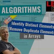 Removing Duplicate Elements From An Array Finding Distinct Elements In An Array Lesson 17 10 Learndelphi