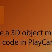 Playcanvas Tutorial 7 Make A 3D Object Move With Code