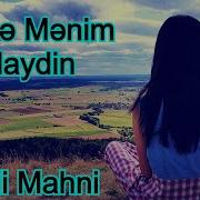 Təkcə Mənim Olaydin Qemli Mahni Gitara Super Ifa
