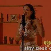 Dua Lipa Don T Start Now Tiny Desk Home Concert Orange Room Aaron J Christopher Aaron J Christopher