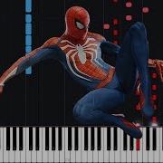 Marvel S Spider Man Ps4 Main Theme Ost Synthesia Piano Tutorial