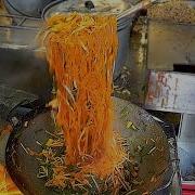 Street Food The Fire Noodles Fast Food Serious Cooking Skill