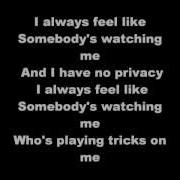 Somebody S Watching Me Rockwell Lyrics