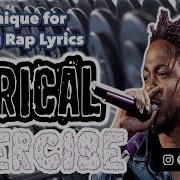 Lyrical Exercise Writing Rap Lyrics The Rap Coach