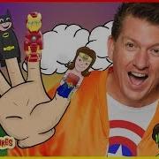 Finger Family Superheros Kids Songs And Nursery Rhymes The Mik Maks The Mik Maks